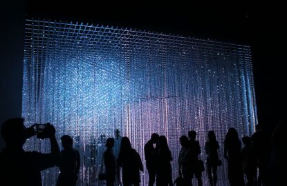 Escort girl for exhibition